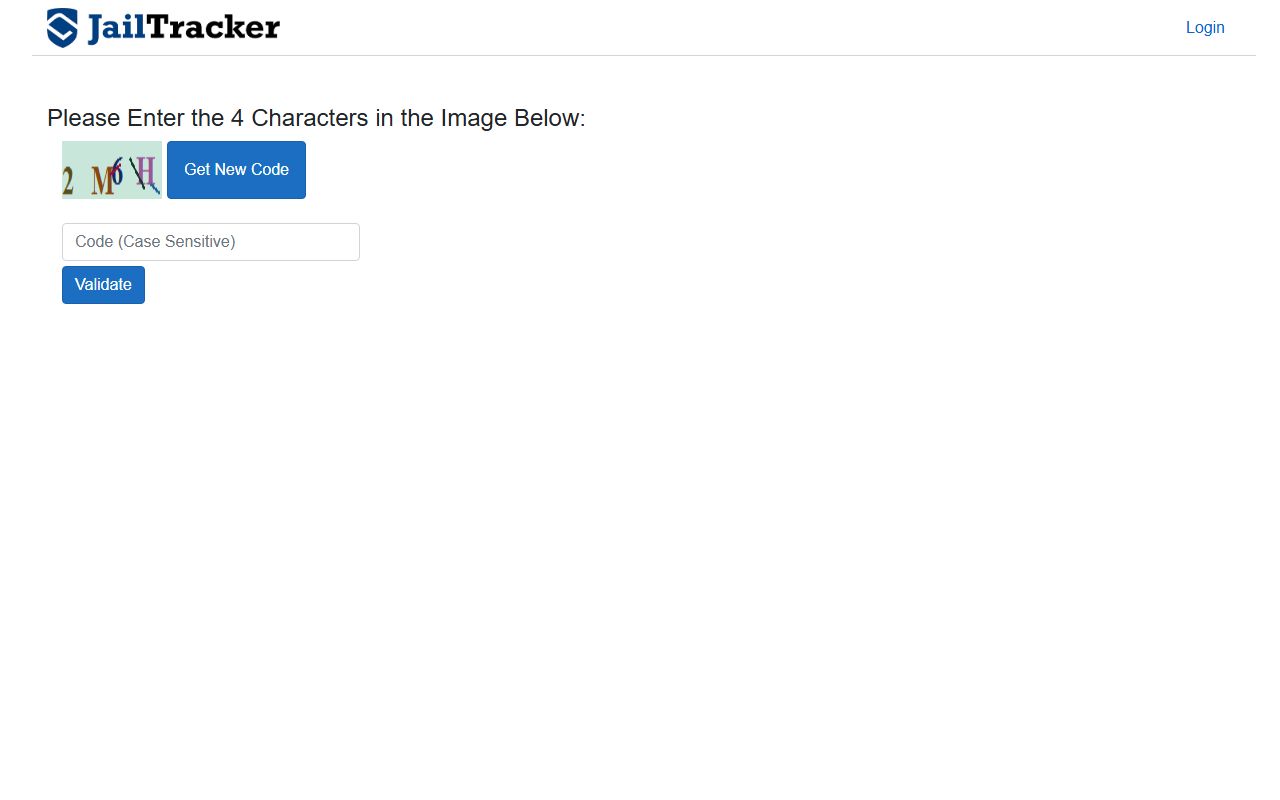 Bedford County inmate population roster search through Public Safety Cloud JailTracker